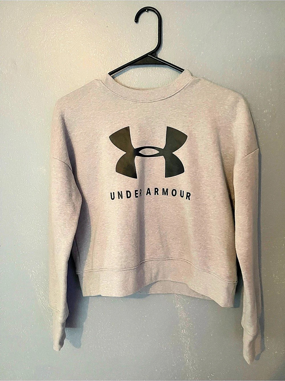 Under Armour Girls Color Block Sweatshirt Size Large Like New